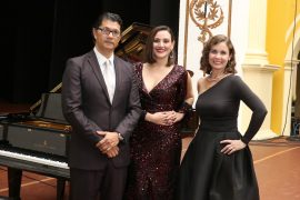 #FAOT2020: Wendy Bertoldi, soprano; Daniela Rico, mezzosoprano y Yair Corral, pianista.